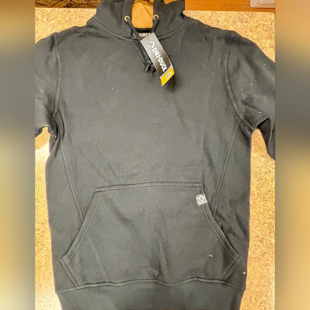 Men's Black Dri-Duck Hoodie